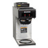 BUNN-O-MATIC 133000002 VP17-2 12-Cup Pourover Coffee Brewer, Black/Stainless Steel
