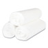 INTEGRATED BAGGING SYSTEMS Inteplast Group S404812N High-Density Commercial Can Liners, 45 gal, 12 mic, 40" x 48", Clear, Interleaved Roll, 25 Bags/Roll, 10 Rolls/Carton