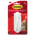 3M/COMMERCIAL TAPE DIV. Command™ 17083ES Large Utility Hook, Plastic, White, Supports 5 lb