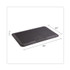SAFCO PRODUCTS 2110BL Anti-Fatigue Mat, Rectangular, Black Textured Surface, 20" x 30"