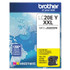 BROTHER INTL. CORP. LC20EY LC20EY INKvestment Super High-Yield Ink, 1,200 Page-Yield, Yellow