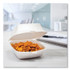 DART 50HT1 Foam Hinged Lid Containers, 5.38 x 5.5 x 2.88, White, 500/Carton