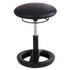 SAFCO PRODUCTS 3000BV Twixt Desk Height Ergonomic Stool, Supports Up to 250 lb, 22.5" Seat Height, Black Seat, Black Base