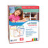 C-LINE PRODUCTS, INC 42620 Easy-Load Reusable Dry Erase Pockets, Super Heavy-Duty, Top Load 9 x 12 Insert, Clear Front, Assorted Border Colors, 25/Box