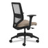 HON COMPANY SVM1ALIFC22T Solve Series Mesh Back Task Chair, Supports Up to 300 lb, 18" to 23" Seat Height, Putty Seat, Fog Back, Black Base