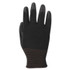BOARDWALK 000298 Palm Coated HPPE Gloves, Medium (Size 8), Salt and Pepper/Black, 12 Pairs