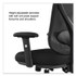 ALERA AS42M14 Alera Aeson Series Multifunction Task Chair, Supports Up to 275 lb, 15" to 18.82" Seat Height, Black Seat/Back, Black Base
