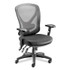 ALERA AS42M14 Alera Aeson Series Multifunction Task Chair, Supports Up to 275 lb, 15" to 18.82" Seat Height, Black Seat/Back, Black Base