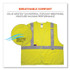 TENACIOUS HOLDINGS, INC. ergodyne® 21467 GloWear 8261FRHL Class 2 Dual Compliant FR Hook and Loop Safety Vest, 2X-Large/3X-Large, Lime