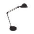 LEDU CORP. L9142BK LED Desk and Task Lamp, 5W, 5.5w x 13.38d x 21.25h, Black