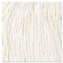 BOARDWALK 2024CEA Cut-End Wet Mop Head, Cotton, #24, White