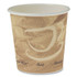 DART SOLO® 374MS Single Sided Poly Paper Hot Cups, 4 oz, Mistique Design, 1,000/Carton