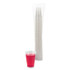 BOARDWALK TRANSCUP9PK Translucent Plastic Cold Cups, 9 oz, 100/Pack