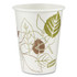 GEORGIA PACIFIC Dixie® 2338WS Pathways Paper Hot Cups, 8 oz, White/Brown, 25/Bag, 20 Bags/Carton