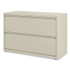 ALERA HLF4229PY Lateral File, 2 Legal/Letter-Size File Drawers, Putty, 42" x 18.63" x 28"