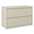 ALERA HLF4229PY Lateral File, 2 Legal/Letter-Size File Drawers, Putty, 42" x 18.63" x 28"