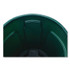 RUBBERMAID COMMERCIAL PROD. 2632 DGR Vented Round Brute Container, 32 gal, Plastic, Dark Green