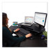 VICTOR TECHNOLOGY LLC DCX650 Height Adjustable Corner Standing Desk with Keyboard Tray, 36 x 20 x 0 to 20, Black
