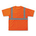 TENACIOUS HOLDINGS, INC. ergodyne® 21518 GloWear 8289 Class 2 Hi-Vis T-Shirt, Polyester, Orange, 4X-Large