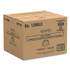 DART 12HDLC D-T Sundae/Cold Cup Lids, Fits 6 oz/8 oz/12 oz Cold Cups, Plastic, Clear, 50/Pack, 20 Packs/Carton