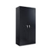 ALERA CM7218BK Assembled 72" High Heavy-Duty Welded Storage Cabinet, Four Adjustable Shelves, 36w x 18d, Black