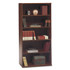 BUSH INDUSTRIES WC24414 Series C Collection Bookcase, Five-Shelf, 35.63w x 15.38d x 72.78h, Hansen Cherry