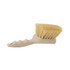 BOARDWALK 4208 Utility Brush, Cream Tampico Bristles, 5.5" Brush, 3" Tan Plastic Handle