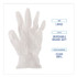 BOARDWALK 361LCT Exam Vinyl Gloves, Powder-Free, Large, 3.6 mil Thick, 9.5" Long, Clear, 100/Box, 10 Boxes/Carton