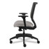 HON COMPANY SVM1ALICC19T Solve Series Mesh Back Task Chair, Supports Up to 300 lb, 18" to 23" Seat Height, Sterling Seat, Charcoal Back, Black Base