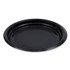BOARDWALK PLTHIPS9BL Hi-Impact Plastic Dinnerware, Plate, 9" dia, Black, 500/Carton