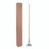 BOARDWALK 605 Quick Change Metal Head Mop Handle for No. 20 and Up Heads, 62" Wood Handle