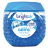 BRIGHT AIR 900228CT Scent Gems Odor Eliminator, Cool and Clean, Blue, 10 oz Jar, 6/Carton