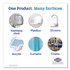 CLOROX SALES CO. Healthcare® 49100 Citrace Hospital Disinfectant and Sanitizer, Citrus, 14 oz Aerosol Spray, 12/Carton