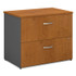 BUSH INDUSTRIES WC72454ASU Series C Lateral File, 2 Legal/Letter/A4/A5-Size File Drawers, Natural Cherry/Graphite Gray, 35.75" x 23.38" x 29.88"