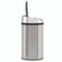 HLS COMMERCIAL HLS08RCB Sensor Trash Can, 8 gal, Plastic/Stainless Steel, Silver