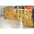 ALPINE INDUSTRIES ALP499BAR Expandable Portable Fence Barrier Safety Barricade, Plastic, 1.97 x 153.54 x 39.76, Yellow