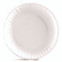PERK 519418 Economy Paper Plates, 6" dia, White, 250/Pack, 4 Packs/Carton