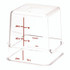 CFS BRANDS Carlisle 1195307 Squares Polycarbonate Food Storage Container, 8 qt, 8.75 x 8.75 x 9, Clear, Plastic
