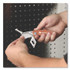 GREAT NECK SAW MFG. 74201 Quick Change Lock Back Utility Knife, 3.5" Aluminum Handle, Orange