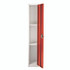 ADIROFFICE I629201RED Steel Storage Locker, 1 Compartment, 12 x 12 x 72, Red