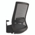 ALERA AD41BME17 Alera Ashdale Ergonomic Fabric Swivel Task Chair, Supports 275 lb, 18.15 to 21.89 Seat Height, Black Seat/Back, Silver Base