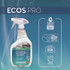 EARTH FRIENDLY PRODUCTS ECOS® PL97466CT Parsley Plus All-Purpose Kitchen and Bathroom Cleaner, Parsely Scent, 32 oz Spray Bottle, 6/Carton