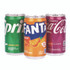 COCA-COLA 22002379 Mini Cans Variety Pack, Assorted Flavors, 7.5 oz Can, 30/Carton
