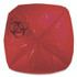HERITAGE A7450ZR Healthcare Biohazard Printed Low-Density Can Liners, Infectious Waste, 44 gal, 3.2 mil, 37" x 50", Red, Flat Pack, 75/Carton