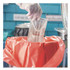 HERITAGE A7450ZR Healthcare Biohazard Printed Low-Density Can Liners, Infectious Waste, 44 gal, 3.2 mil, 37" x 50", Red, Flat Pack, 75/Carton
