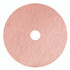 AMERICO MANUFACTURING CO 403420 Remover Burnishing Pads, 20", Pink, 5/Carton