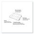 GRATNELLS USA, LLC FAS0229P6 F2 Deep Trays with Antimicrobial Protection for Storage Frames and Trolleys, 3.57 gal, 12.28 x 16.81 x 6.25, Trans Kiwi, 6/PK