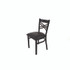 JMC FURNITURE XCHBVSBLK X Series Chair, Supports Up to 300 lb, 18" Seat Height, Black Seat, Black Back, Black Base