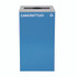 ALPINE INDUSTRIES 4450KITBLUMC 29 Gallon Trash/Recycling Cans, Steel, Blue Cans/Bottles Recycling Can with Mixed Lid
