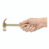 GREAT NECK SAW MFG. 19006 5-in-1 Carpenter's Hammer with Nesting Handle Containing Four Screwdrivers, 6.5" Long Gold Handle